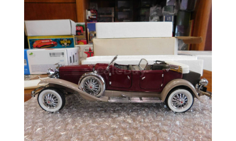 Duesenberg J Derham Tourster 1930, 1:24 , Franklin Mint, масштабная модель, 1/24