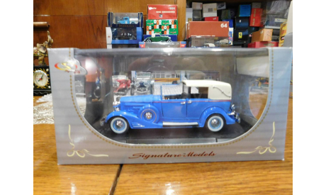 1933 Cadillac Fleetwood,  Signature Models, масштабная модель, 1:32, 1/32