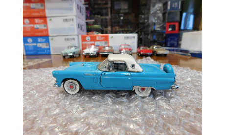 1956 Ford Thunderbird , 1:43, Franklin Mint, масштабная модель, scale43