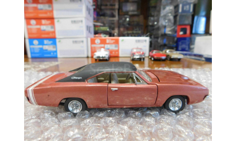 1968 Dodge Charger R/T , 1:43, Franklin Mint, масштабная модель, scale43