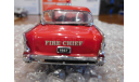 1957 Chevrolet Bel Air Sport Coupe- Fire Chief , 1:43, Franklin Mint, масштабная модель, Ford, 1/43