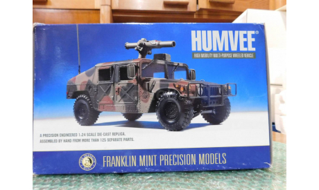 Humvee M966, 1:24, Franklin Mint, масштабная модель, scale24