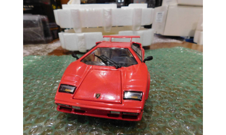 Lamborghini Countach 5000 s, 1985, 1:24, Franklin Mint, масштабная модель, scale24