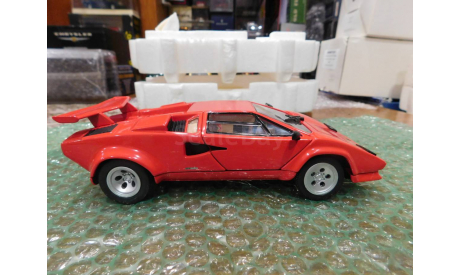 Lamborghini Countach 5000 s, 1985, 1:24, Franklin Mint, масштабная модель, scale24