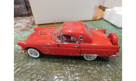 1956 Ford Thunderbird Convertible,1/24, Danbury Mint, масштабная модель, franklin mint, 1:24