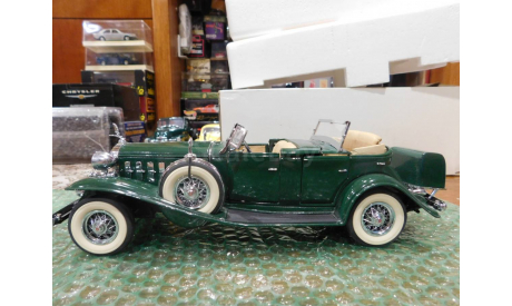 1932, Cadillac V-16 Sport Phaeton, 1/24, Danbury Mint, масштабная модель, franklin mint, 1:24