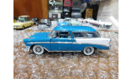 1956 Chevrolet Bel Air Nomad Wagon , 1:43, Franklin Mint, масштабная модель, Pontiac, 1/43