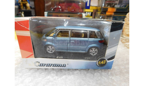 VW Microbus, ранняя Cararama, 1:43, масштабная модель, scale43