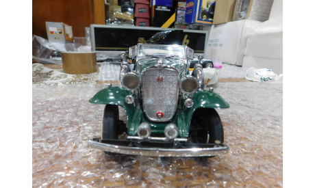 Cadillac V-16 Sport Phaeton 1932, 1:24, Danbury Mint, масштабная модель, franklin mint, scale24