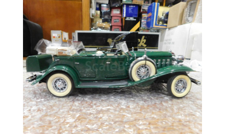 Cadillac V-16 Sport Phaeton 1932, 1:24, Danbury Mint, масштабная модель, franklin mint, scale24