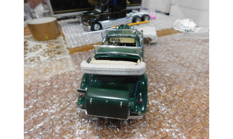 Cadillac V-16 Sport Phaeton 1932, 1:24, Danbury Mint, масштабная модель, franklin mint, scale24