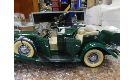 Cadillac V-16 Sport Phaeton 1932, 1:24, Danbury Mint, масштабная модель, franklin mint, scale24