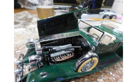 Cadillac V-16 Sport Phaeton 1932, 1:24, Danbury Mint, масштабная модель, franklin mint, scale24