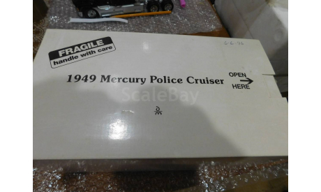 Mercury Police Cruiser 1949, 1:24, Danbury Mint, масштабная модель, Ford, franklin mint, scale24