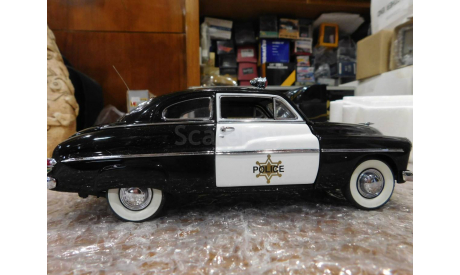 Mercury Police Cruiser 1949, 1:24, Danbury Mint, масштабная модель, Ford, franklin mint, scale24