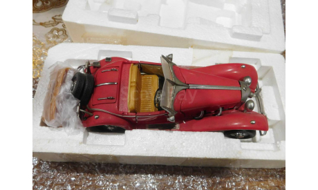Mercedes Benz 500K Special Roadster  1935, 1:24, Franklin Mint, масштабная модель, scale24