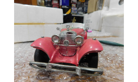 Mercedes Benz 500K Special Roadster  1935, 1:24, Franklin Mint, масштабная модель, scale24