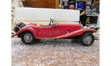 Mercedes Benz 500K Special Roadster  1935, 1:24, Franklin Mint, масштабная модель, scale24
