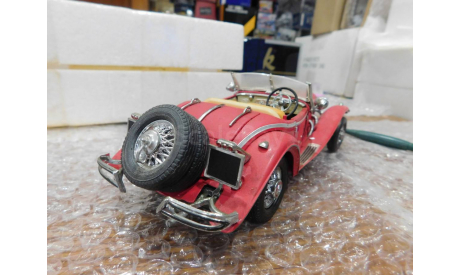 Mercedes Benz 500K Special Roadster  1935, 1:24, Franklin Mint, масштабная модель, scale24