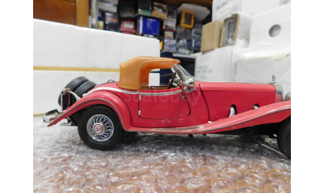 Mercedes Benz 500K Special Roadster  1935, 1:24, Franklin Mint, масштабная модель, scale24