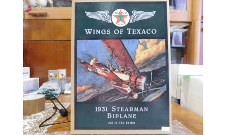 WINGS OF TEXACO,  1931 Stearman Biplane, ERTL COLLECTIBLES, масштабные модели авиации, scale0