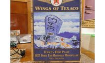 WINGS OF TEXACO, 1927 FORD Tri-Motored Monoplane  , ERTL COLLECTIBLES, масштабные модели авиации, scale0