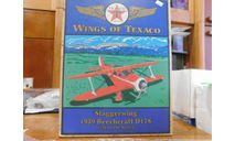 WINGS OF TEXACO, 1939 Beechcraft D17S ’Staggerwing’  , ERTL COLLECTIBLES, масштабные модели авиации, Ford, scale0