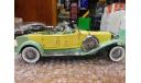 Duesenberg J Derham Tourster 1930, 1:24 , Franklin Mint, масштабная модель, 1/24