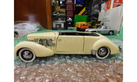 Cord 812 Phaeton Coupe 1937, 1:24, Franklin Mint, масштабная модель, Ford, 1/24