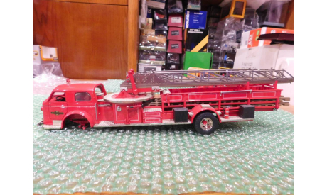 FRANKLIN MINT, 1965 American LaFrance Ladder Truck, 1:32, масштабная модель, scale32