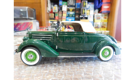 1936 Ford Deluxe Cabriolet , 1:24, Franklin Mint, масштабная модель, scale24