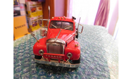 1950 Mack B-61 Tractor & Tanker- Texaco Livery, 1:43, Franklin Mint, масштабная модель, 1/43