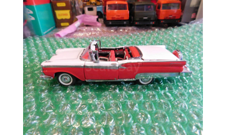 1959 Ford Fairlane Skyliner, 1:43, Franklin Mint, масштабная модель, 1/43