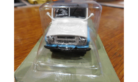 Автолегенды CCCР. УАЗ на службе (голубой) №2, масштабная модель, DeAgostini, scale43