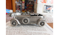 1930 Bentley Speed Six Barnato Coupe, Danbury Mint, олово