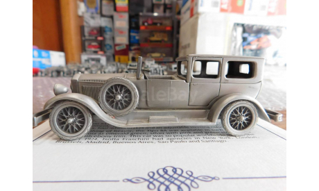 1926 Isotta Franchini Tipo 8, Danbury Mint, олово, масштабная модель, scale0