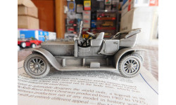 1909 Rolls-Royse Silver Ghost , Danbury Mint, олово