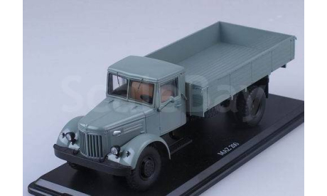 МАЗ-200 - серый, масштабная модель, Наш Автопром, scale43