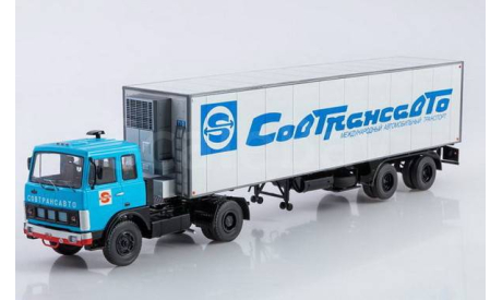 МАЗ-5432 с полуприцепом KlegeFrance, масштабная модель, Наш Автопром, scale43