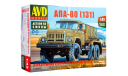 Сборная модель АПА-80 (131) AVD, сборная модель автомобиля, AVD Models, scale43, ЗИЛ