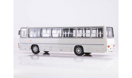 Автобус Ikarus-260 белый, масштабная модель, Советский Автобус, 1:43, 1/43