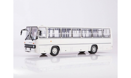 Автобус Ikarus-260 белый, масштабная модель, Советский Автобус, 1:43, 1/43