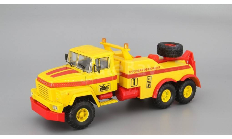 КрАЗ-260 БРО-200 желтый/красный, масштабная модель, Наш Автопром, scale43