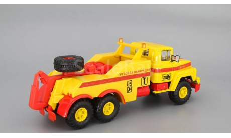 КрАЗ-260 БРО-200 желтый/красный, масштабная модель, Наш Автопром, scale43