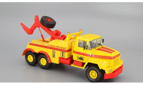 КрАЗ-260 БРО-200 желтый/красный, масштабная модель, Наш Автопром, scale43