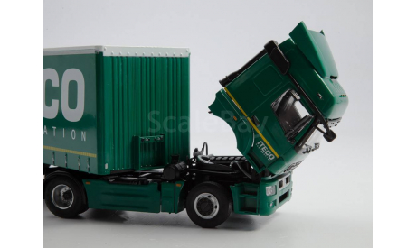 КАМАЗ-5490 с полуприцепом НЕФАЗ-93341, масштабная модель, ПАО КАМАЗ, 1:43, 1/43