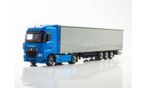 КАМАЗ-54901 с полуприцепом НЕФАЗ-93341, масштабная модель, ПАО КАМАЗ, 1:43, 1/43