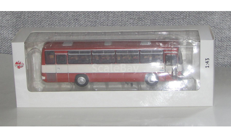 Автобус Икарус-256.54 киноварь, масштабная модель, Ikarus, DEMPRICE, 1:43, 1/43