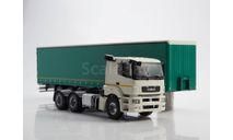 КАМАЗ-65206 с полуприцепом НЕФАЗ-93341, масштабная модель, ПАО КАМАЗ, 1:43, 1/43