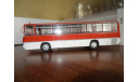 Автобус Икарус-256.54 шарлах без номеров, масштабная модель, Ikarus, DEMPRICE, 1:43, 1/43